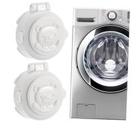 4Pcs Protection Démarrage outon Sécurité Garçon et Filles pour Machine à Laver ABS Prévient Appuis Accidentels Protection pour Bébé et Enfants