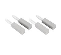 4pcs Pumpice Stone Toilet Brosse longue manche Easy Repoval Easy Safe Durable Pumice bâton pour les lavabos de salle de bain baignoires