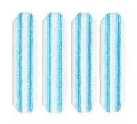 4pcs Recharge Serpillere pour Vileda H2PrO et O-Cedar H2PrO, Microfibre Lavette Absorbante Recharge, Serpillères de Rechange pour Enlevez Les Taches Sales Tous Les Sols Durs, Lavables et Réutilisables