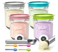 4pcs Récipients Compatibles avec Ninja Creami Swirl NC700 NC701,473ml