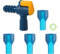 4pcs Replacement Bite Valves,With 1 Elbow Hose Connector And 1 Sealing Ring Replacement For Mouthpiece Silicone For Hydration Bladder Compatible With Camelbak
