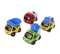 4pcs retirer les véhicules, véhicules camion mini voiture jouet pour garçons nouvellement libérésConception professionnelle