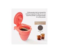 4pcs Reuse Suitable for 2.0 Directly Add Holder All-in-one Machine Coffee Capsule Filter Cup