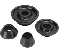 4pcs roue équilibreur Taper Cone Set acier au carbone 36 mm diamètre de l'arbre outil de réparation des pneus pour voiture SUV