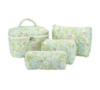 4pcs Sac de Maquillage pour Femmes Sac de Toilette de Monte