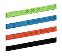 4pcs Sangle de Fréquence Cardiaque, 2x40cm Sangle de Fréquence Cardiaque Douce Sangle de Brassard Réglable Bande de Moniteur de Fréquence Cardiaque pour OTF Capteur de Fréquence Cardiaque Beat