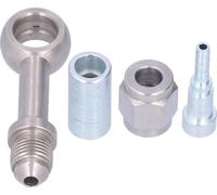 4pcs/Set 0 ° M10 adaptateur de tuyau de frein banjo en acier inoxydable de rechange pour Ducati Motorcycle