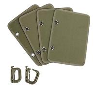 4pcs / Set Support D'Affichage De Patch Avec Livre De Patchs Bookzer Organisateur Panneau D'Affichage Avec Boucles Amovibles D Ring