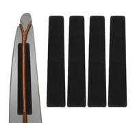 4pcs Silencieux de Corde Arc, Prime Silencieux Arc Corde avec Support Autocollant pour Cordes d'arc Classique Long et Poulies Accessoires de Silence