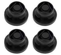 4pcs Silent-bloc de circuit d'admission d'air support filtre à air OEM 1422A3 Filtre à Air de Voiture en Caoutchouc compatible avec Peugeot Berlingo C2 C3 C4 C5 JUMPY XSARA PICASSO 1.6 HDI Noir