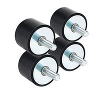 4pcs silent bloc support d'isolateur de vibration en caoutchouc, Fixations en caoutchouc Amortisseur Anti Vibration Silent block Bobines M6