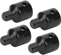 4Pcs Socket Adapter Ratchet Wrench Conversion Head Repair Tools Hardware 3/8 M to 1/4 S