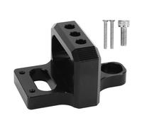 4pcs Solenoïnod Souleau support de support CNC Aluminium noir 6061 T6 3 Port Boost Controller Solenoïde pour MAC AEM ou sans marque