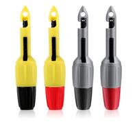 4pcs Sonde de Perçage de Fil, Sonde de Fil de Perforation de 2mm et 4mm Sonde de Test de Clip de Perçage pour Équipement Réparation d'Appareils Électroménagers Test de Compteur d'Électricité