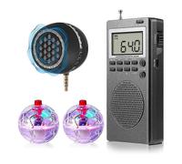 4Pcs Spirit Box Equipment Kit,with 2 LED Cat Ball 1 Spirit Box Speaker Paranormal Equipment Kit for