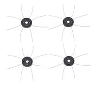 4pcs String Trimmer Head Lightweight Portable Sturdy Tire Line Weed Wacker Head Remplacement pour Les coupeurs de graminées électriques Cautes de Jardins de Jardins