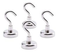 4PCS Strongman puissants aimants Néodyme Robustes crochets magnétiques_onaeatza1247 G