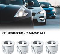 4pcs Support Capteur de Stationnement pour Lexus ES350 HS250h Retenue Capteur Blanc 89348-33010-A1