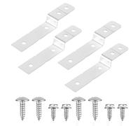 4pcs Supports Montage Latéraux Lave-Vaisselle pour Electrolux & Frigidaire, Kit Clips Fixation Lave-Vaisselle DWBRACKIT1 Remplace AP5645425 PS4705063 154477201 154806601 154806602 2691713
