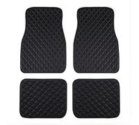 4pcs Tapis de Sol en Cuir pour Voiture, pour Kia K2 2011-2016 (Hatchback) Imperméable et Anti-poussière, Facile à Nettoyer, adapté Toutes Saisons,C Black