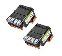 4PCS Tête 771 Compatible avec HP, Z6200 Z6600 | Jeu de 4 pièces, CE017A-CE020A, ajustement de baie de cartouche, remplacement de routine(8Pcs 2Set)