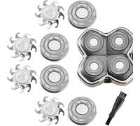 4pcs Tête Rasoir Lames de Remplacement pour Skull Shaver 4 têtes série et 3 têtes série shaver blades for skull shaver pitbull replacement heads(Q146)