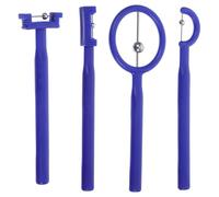 4pcs Tongue Muscle Training Tool Tongue Tip Trainer Set for Boys and Girls, Oral Stimulation Kit Speech Therapy Tool