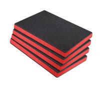 4PCS Tool Box Foam Inserts Precut Protective Padding for Cameras & Tools Cushioning Sheets for DIY Case Liners Transport