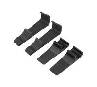 4PCS Train d'atterrissage compatible pour DJI Flip, Extension des jambes d'atterrissage pour augmenter la hauteur, Support de protection fixe pour l'atterrissage du drone, Trépied (Noir)