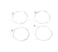 4pcs Ukulele String Premium Nylon Remplacement des cordes avec un timbre chaud riche pour les artistes professionnels et les débutants de taille standard accessoire d'instruments