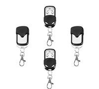4pcs Universal Cloning Wireless Remote Control Key Fob for Car Garage Door Gate (Four Three Three MHz)