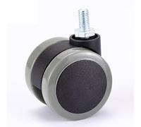 4Pcs Universal Furniture Wheel 50mm Caster 2 Inch Heavy Duty 360 Rotatable Mute Swivel Castor Wheels Roller Casters(Screw Without Brake)