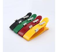 4PCS Universal Limb Clamps Electrodes Set, Multiple Color Clip Adapter with Ag/AgCl Connector for 4MM Banana, 3MM DIN, Snap and Pinch (Double function (nickel), Adult)