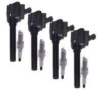 4pcs Universal Remplacement Cultion Coil and Authing Set Set compatible avec Territory S 15T JMC Boarding 18T Numéro de pièce FS112A366AB FS112A366AC JS112AA366AB