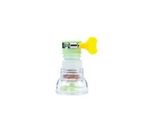 4pcs Universal Rotation Faucet Bubbler Swivel Water Saving Economizer Head Shower Kitchen Nozzle Adapter Sink Accessories Pour Cuisine(Green)