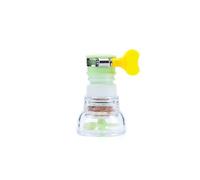 4pcs Universal Rotation Faucet Bubbler Swivel Water Saving Economizer Head Shower Kitchen Nozzle Adapter Sink Accessories Pour Cuisine(Green)