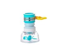 4pcs Universal Rotation Faucet Bubbler Swivel Water Saving Economizer Head Shower Kitchen Nozzle Adapter Sink Accessories Pour Cuisine(Green)