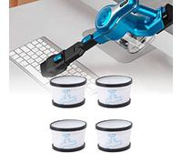 4Pcs Vacuum Cleaner Replacement Filter Filters For S600 S6P S6 Vacuum Cleaner Parts White (Filtres de remplacement pour aspirateur)