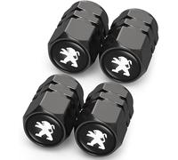 4PCS Valve Pneu Voiture pour Peugeot 508 508SW 508RXH 508L 5008 308CC, Résistant à la Corrosion Bouchon de Valve Voiture