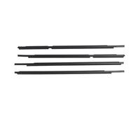 4pcs Venture de porte de voiture WEATHERSTRIP PRIME CASSIQUE FENECTION Scellant Moulage de bande de bande pour conduite silencieuse et confortable en 2005-2011 et Vitz 2005 -