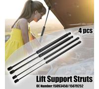 4pcs Verin de Hayon et Arrière Fenêtre 15093450 15079252 Support pour Buick Rainier 2004-2007
