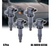 4pcs Voiture Allumage Bobine Moteur Allumage Bobine Rechange 90919-02236