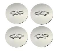 4Pcs Voiture Cache moyeux Centre, pour Chery A5(OD:159 MM,ID:153 MM) Roue Moyeu étanche Antirouille Décoratifs Protéger Accessoires