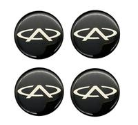 4Pcs Voiture Cache moyeux Centre, pour Chery Arrizo 3(OD:60 MM,ID:55 MM) Roue Moyeu étanche Antirouille Décoratifs Protéger Accessoires