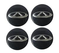4Pcs Voiture Cache moyeux Centre, pour Chery Arrizo 3(OD:60 MM,ID:55 MM) Roue Moyeu étanche Antirouille Décoratifs Protéger Accessoires