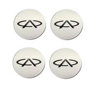 4Pcs Voiture Cache moyeux Centre, pour Chery M1(OD:62 MM,ID:55 MM) Roue Moyeu étanche Antirouille Décoratifs Protéger Accessoires