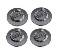4Pcs Voiture Cache moyeux Centre, pour Volvo C40 XC40 XC60 XC90 S60 S90(OD:65 MM,ID:64.5 MM) Roue Moyeu étanche Antirouille Décoratifs Protéger Accessoires,A