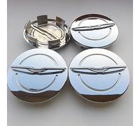 4pcs Voiture Cache-moyeux Couverture Centrale de Roue, pour Chrysler 300C 64mm Capuchons de Moyeu Central Accessoires de Coiffure