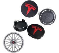 4pcs Voitures Cache-Moyeux Pour Tesla Model 3 Model S Model X Model Y, Automobile Centres Roue