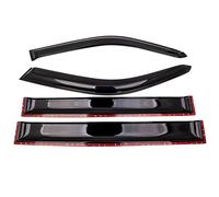 4pcs Weathershield Window Visor Weather Shields For Landcruiser 100 Fzj105 4.7l